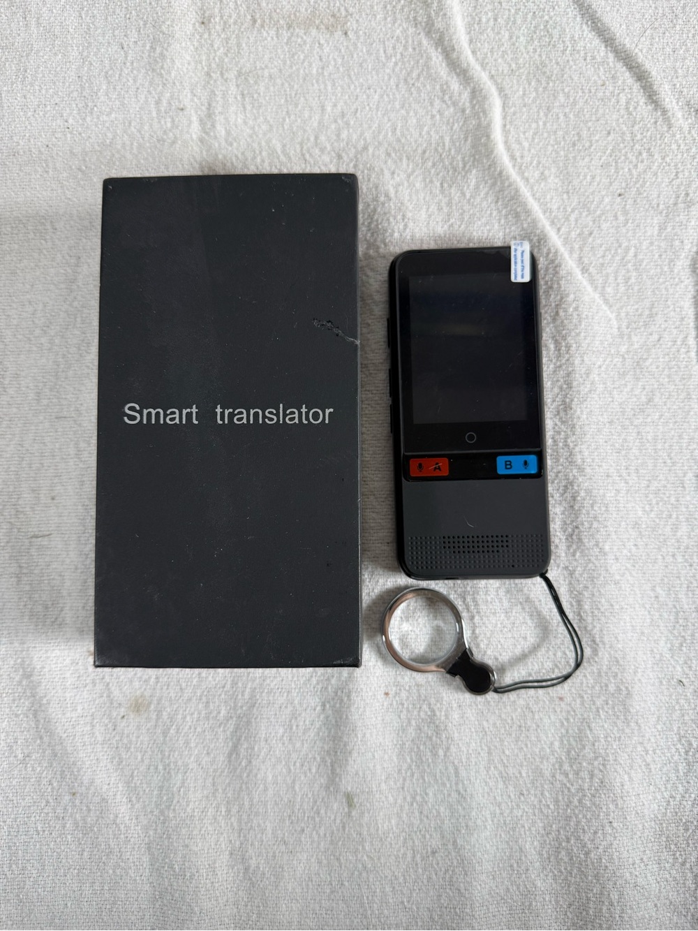 Smart Translator Voice Device - Black